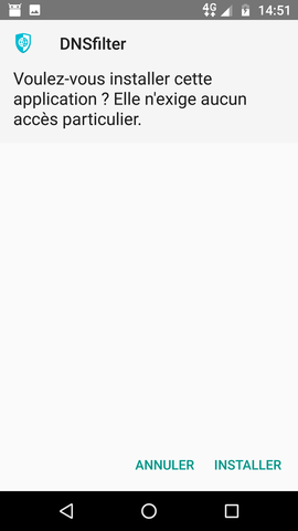 Installateur pour DNSFilter